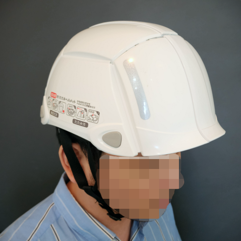 접이식 안전모 TOYO 100 고급 경량 폴딩 헬멧 안전모자
